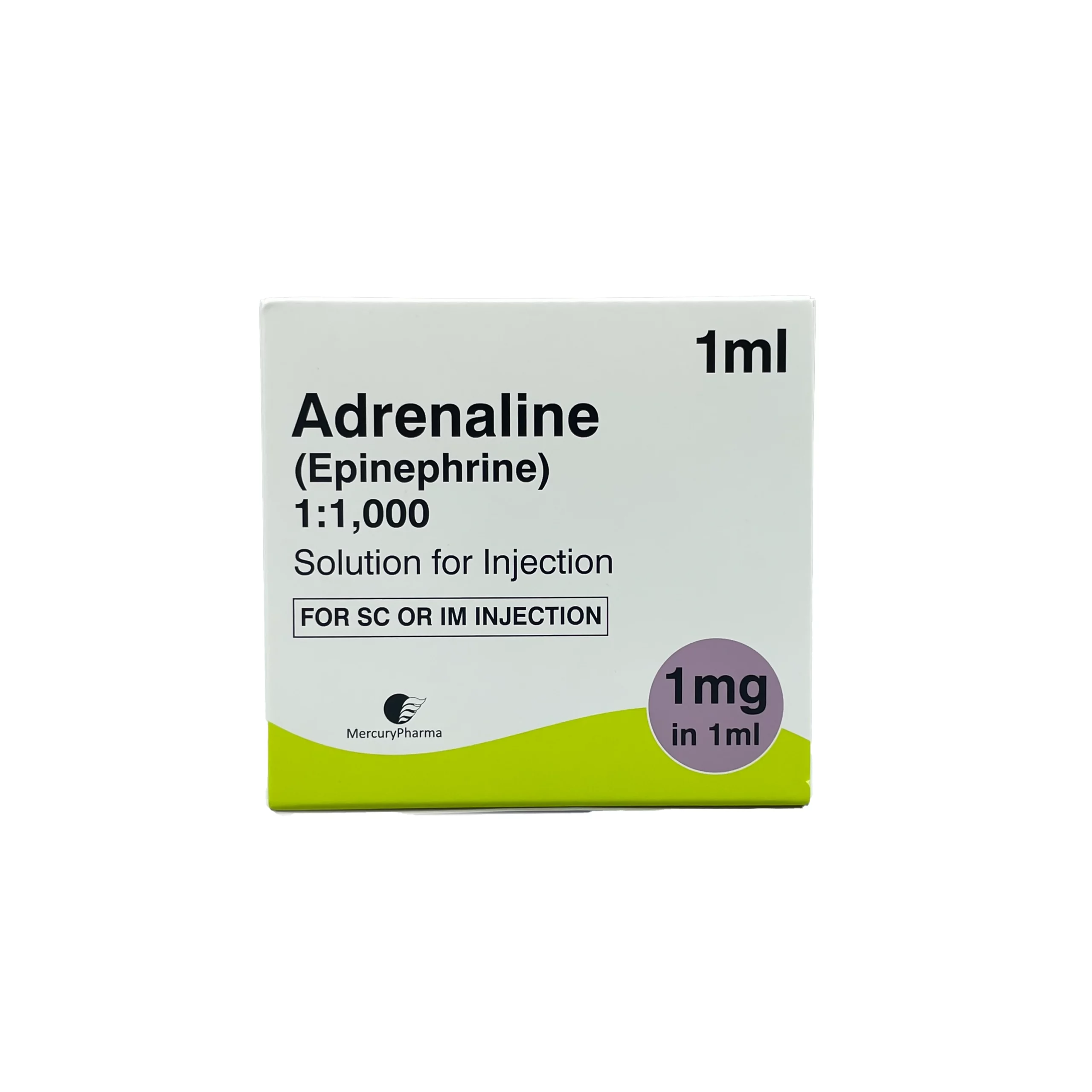 Adrenaline (1:1000) (10 x 1ml)
