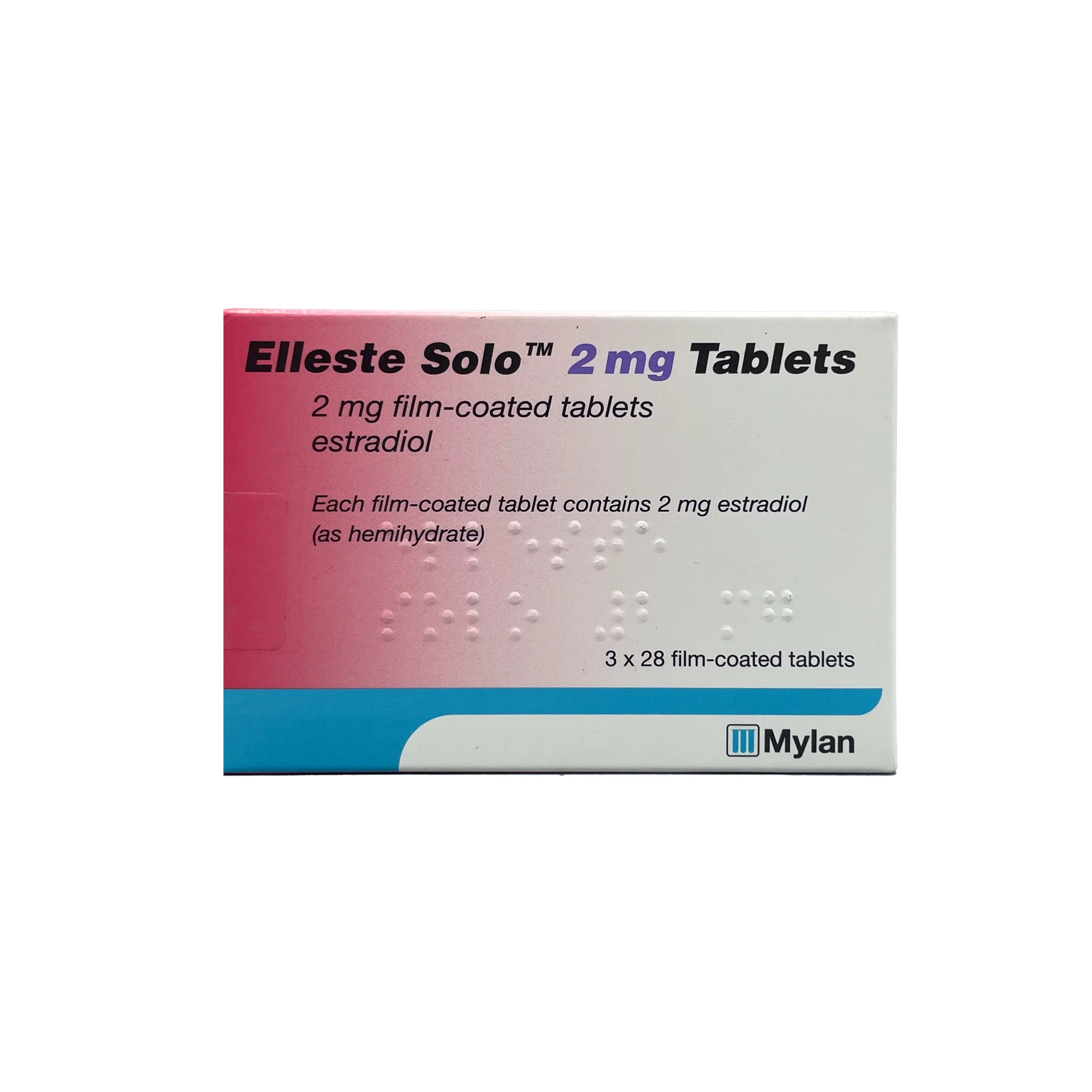 Elleste-Solo (Estradiol Tablet) 2mg Tablets (84)