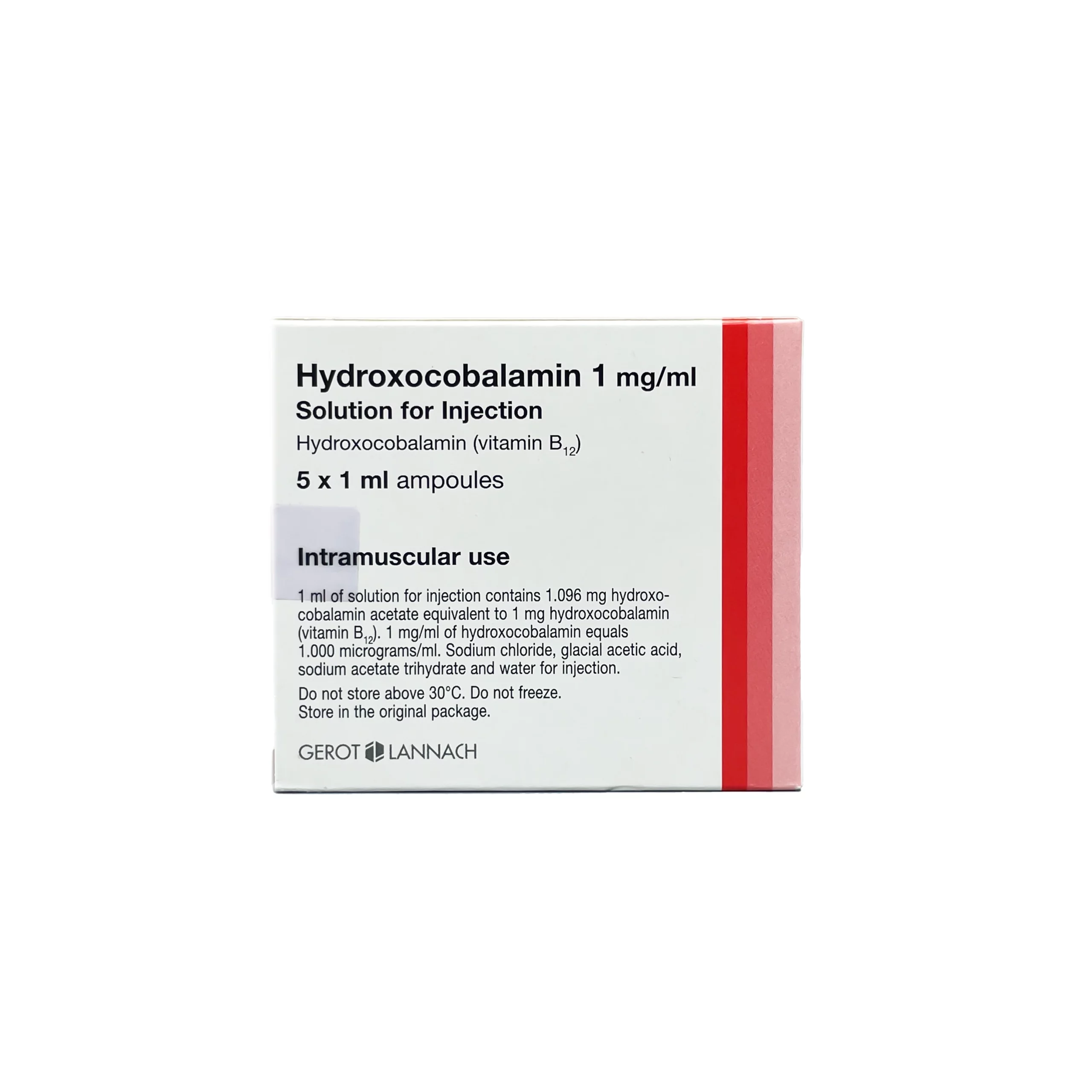 Hydroxocobalmin (VitaminB12)