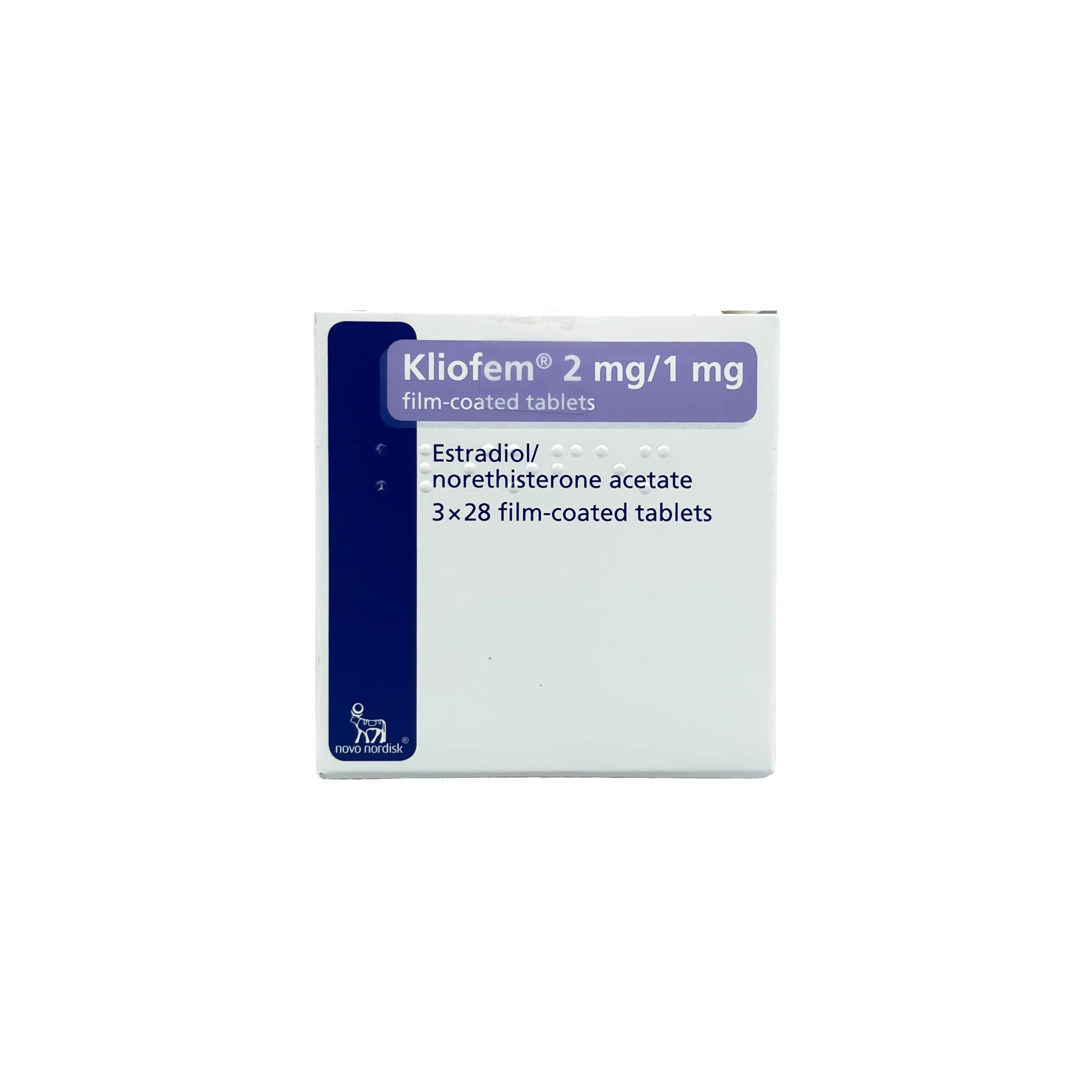 Kliofem (Estradiol/ Norethisterone) 2 mg/1mg tab (84)