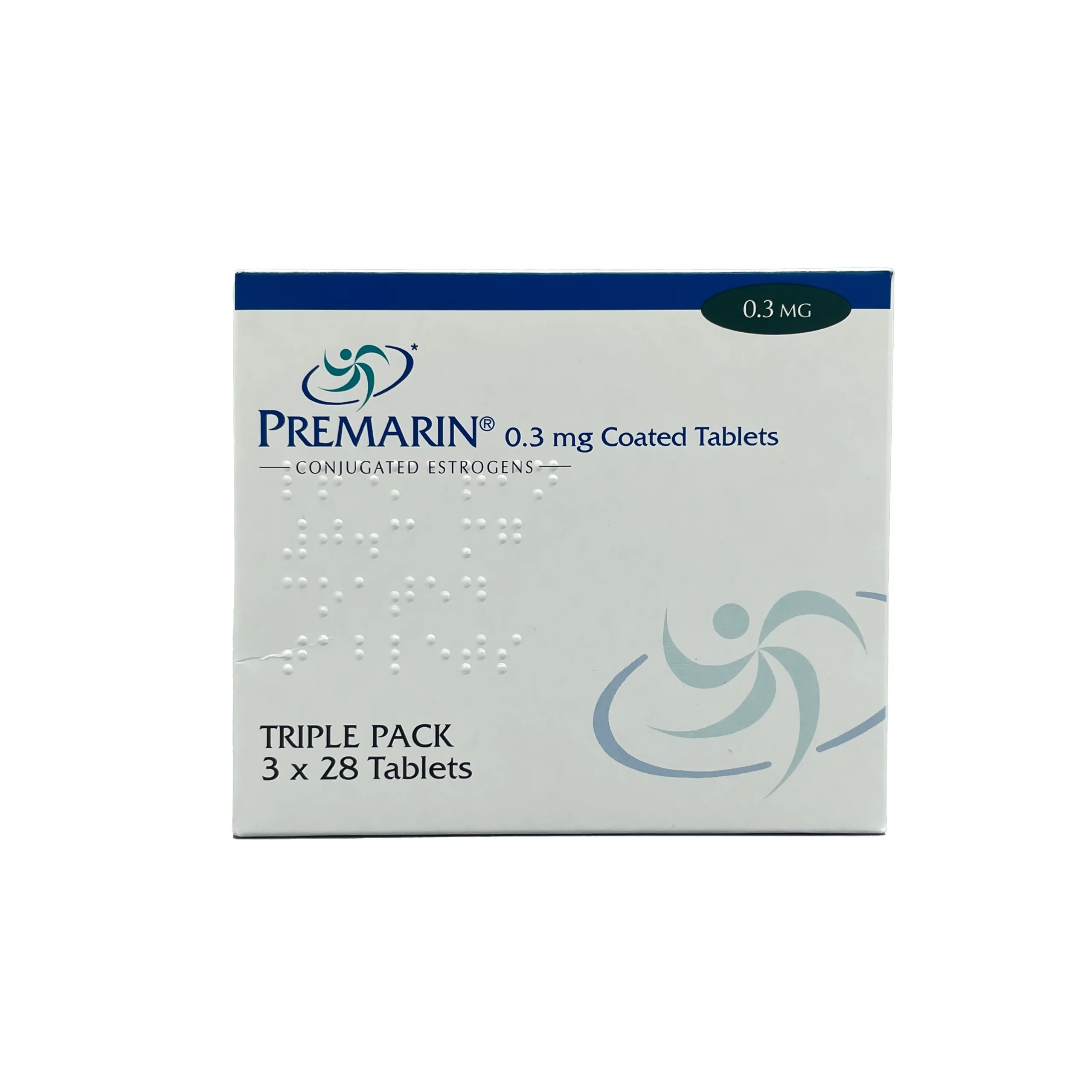 Premarin (Conjugated Oestrogens Tablets) 0.3mg (84)