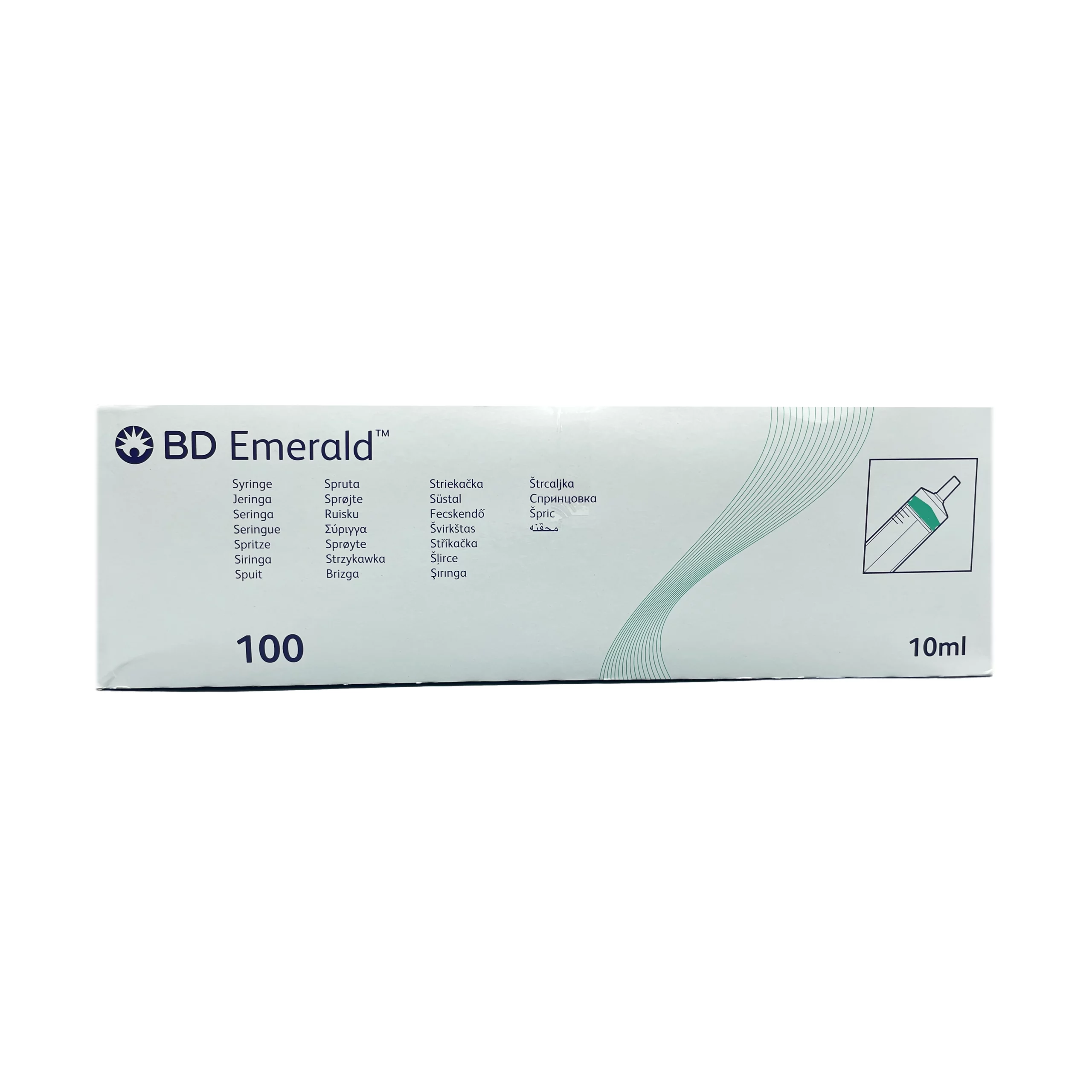 BD Emerald Syringe - Luer Slip Concentric 10ml