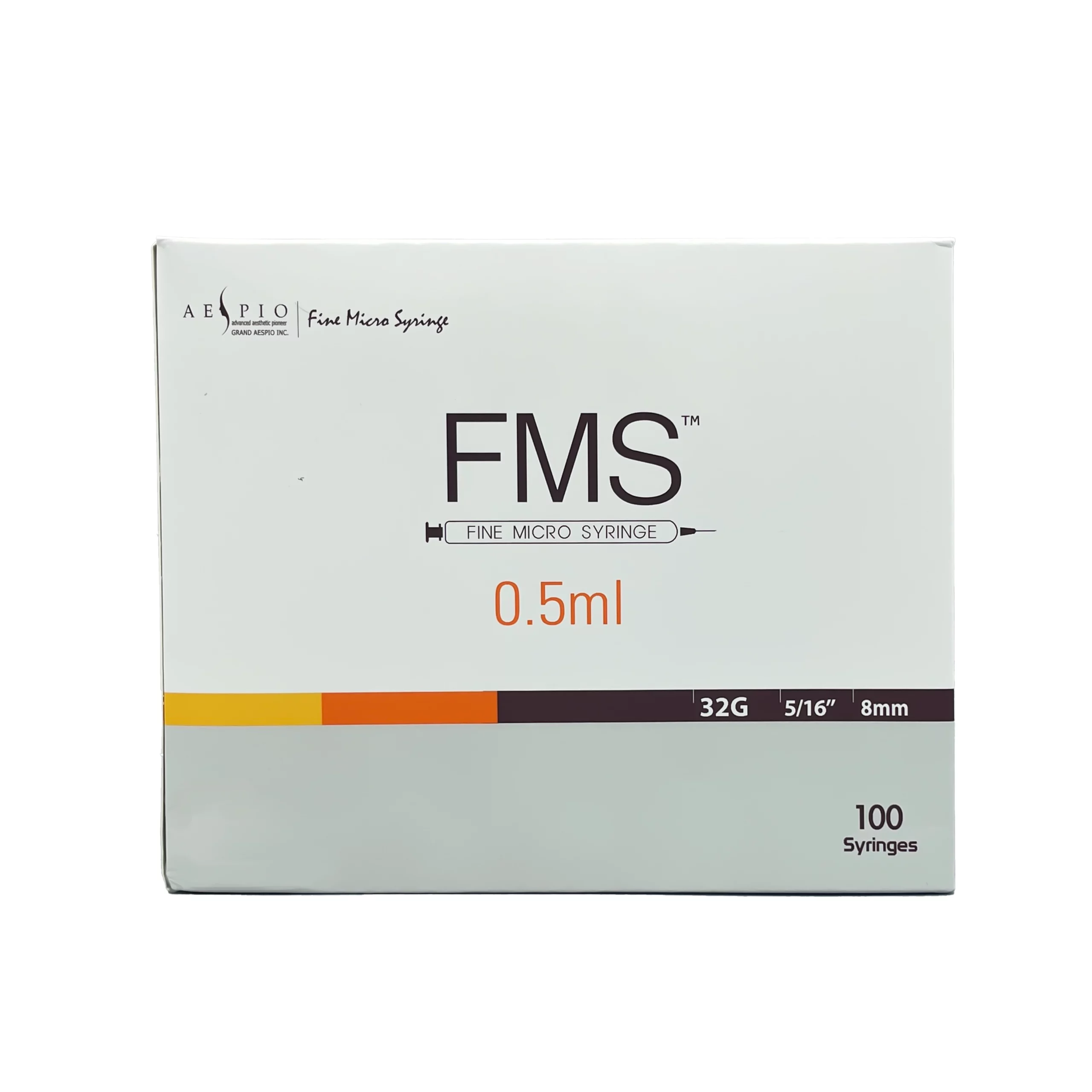 FMS 0.5ml 32G 8mm Fine Micro Syringes