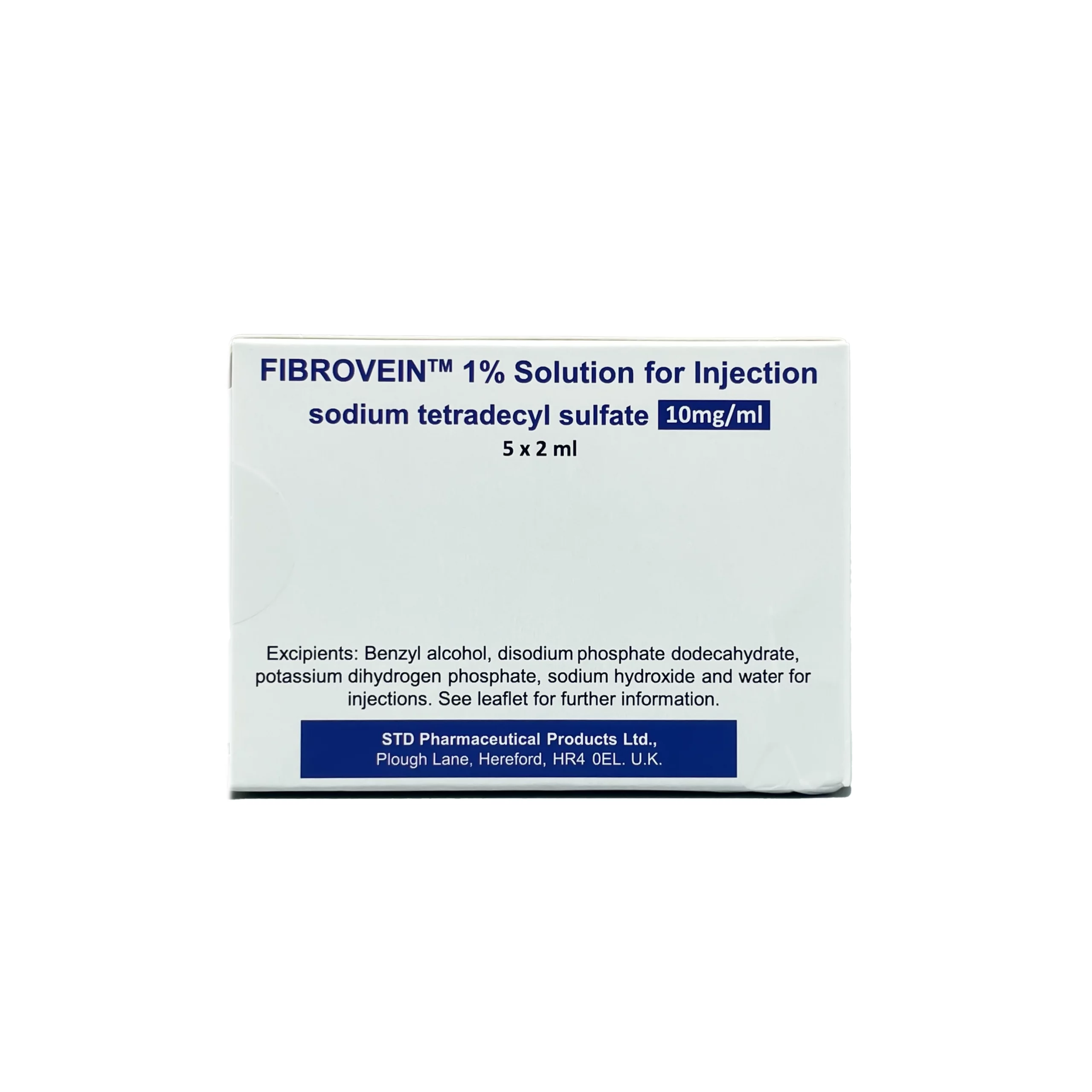Fibrovein 1% Injection (5x2ml)