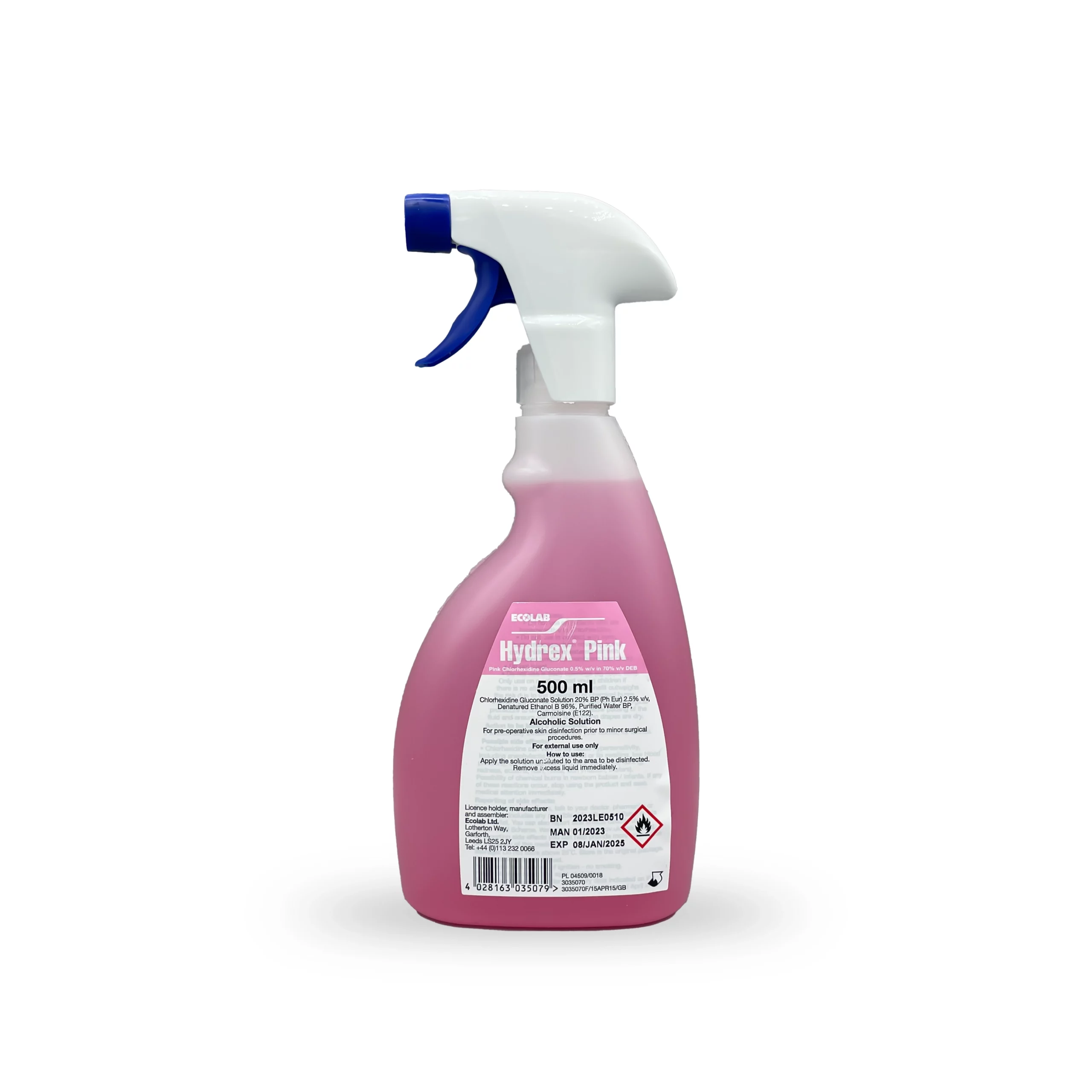 Hydrex Pink Spray 500ml (Pink)