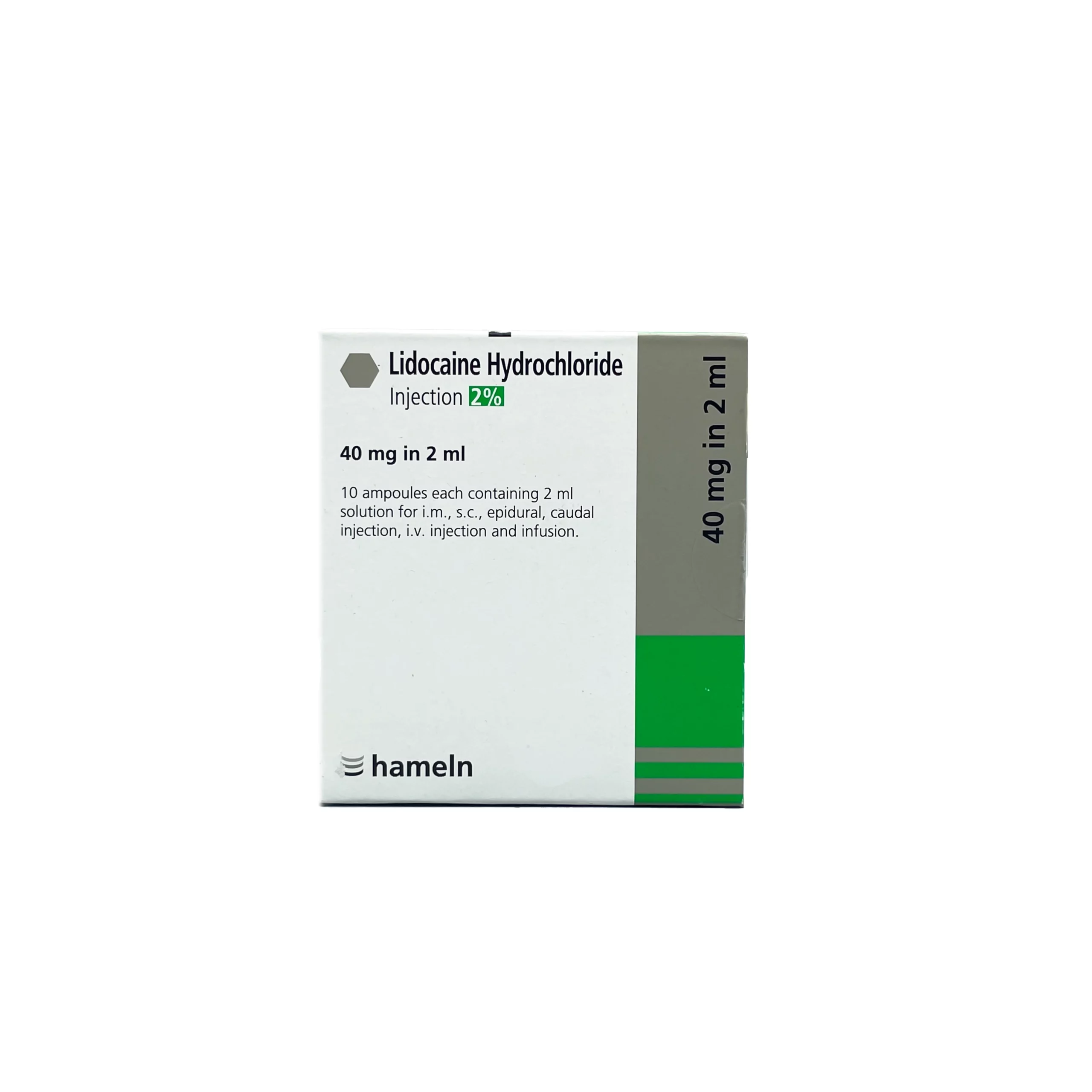 Lidocaine Injection 2% (10x2ml)