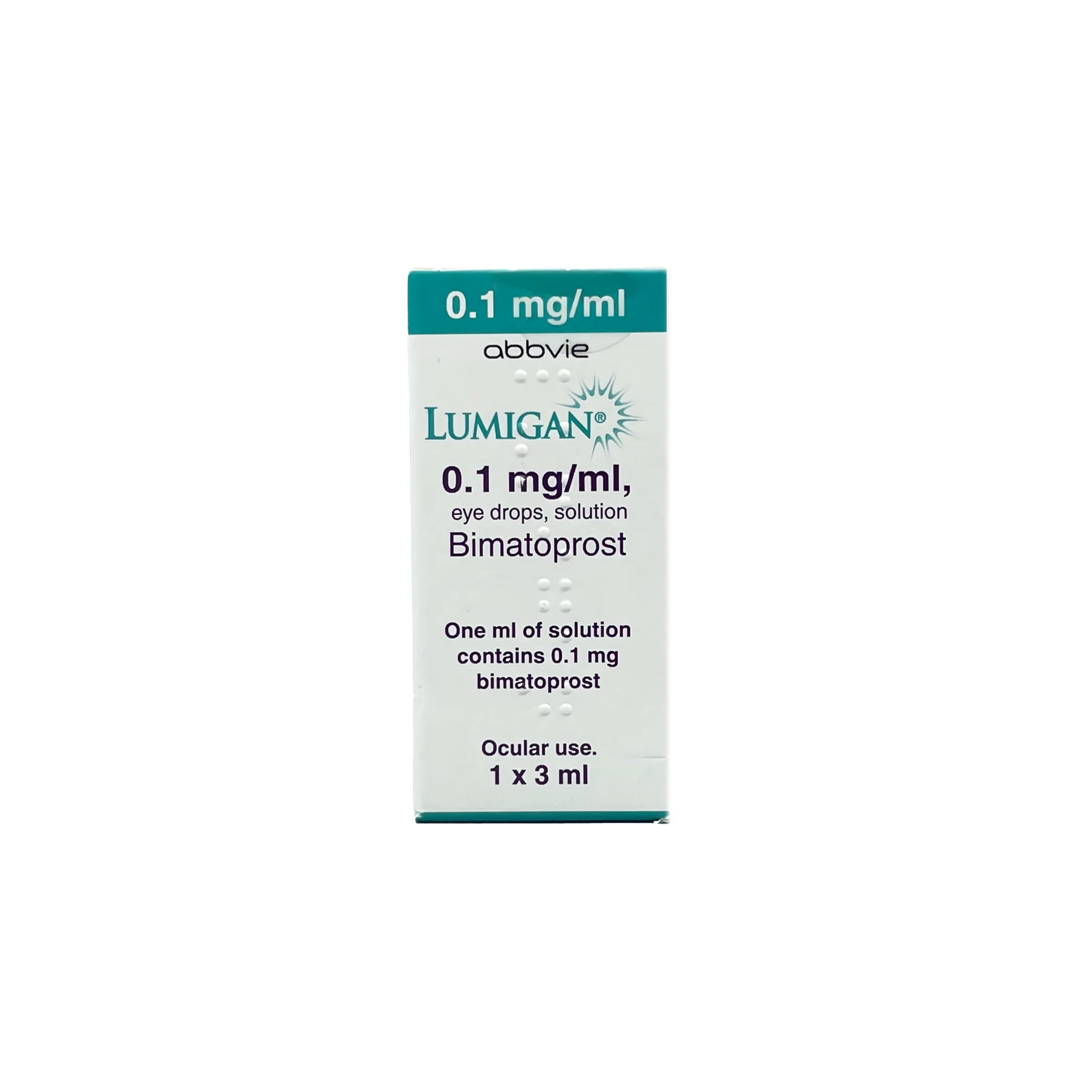 Lumigan 0.1% Eye Drops 3ml