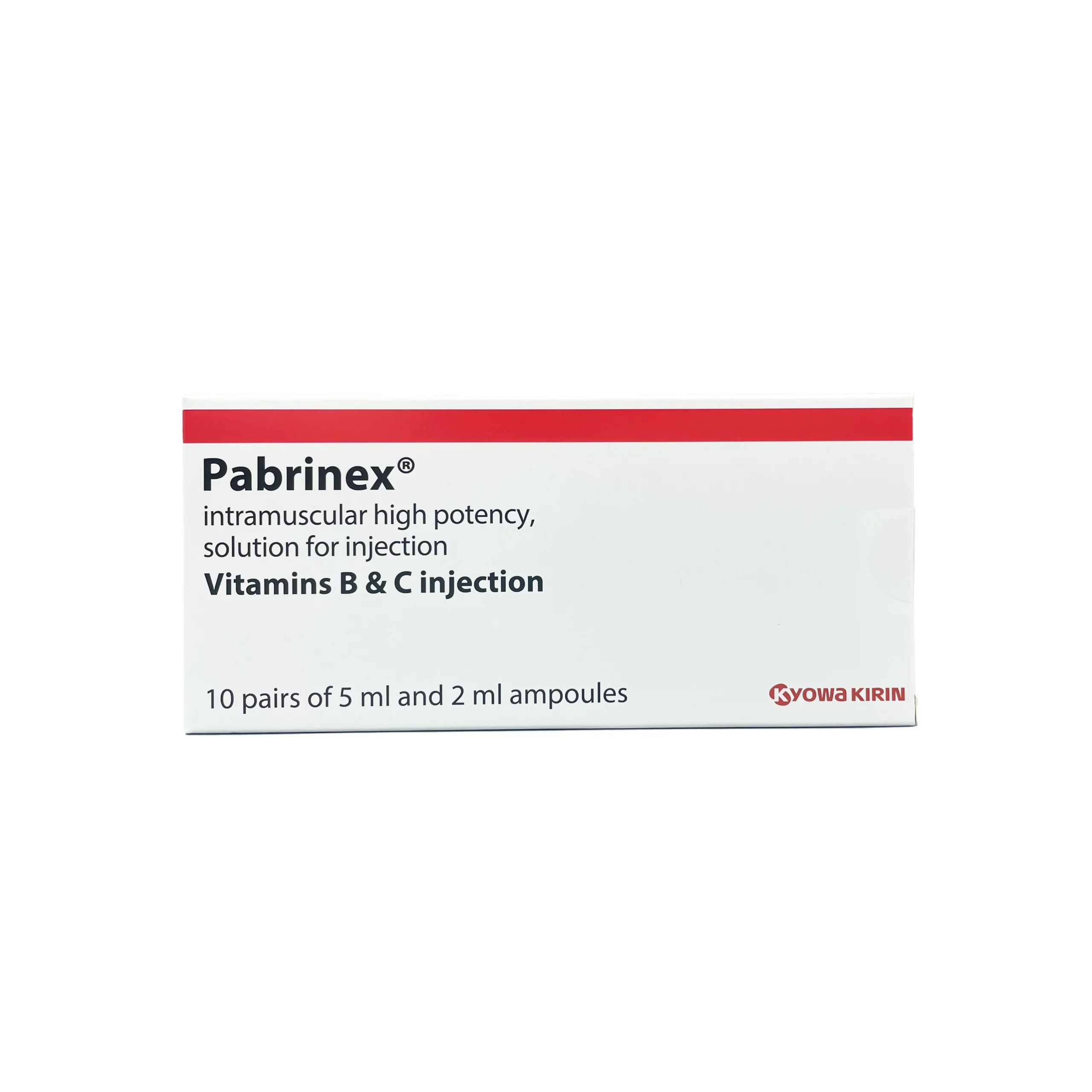 Pabrinex Injection I/M High Potency 5ml&2ml Amps