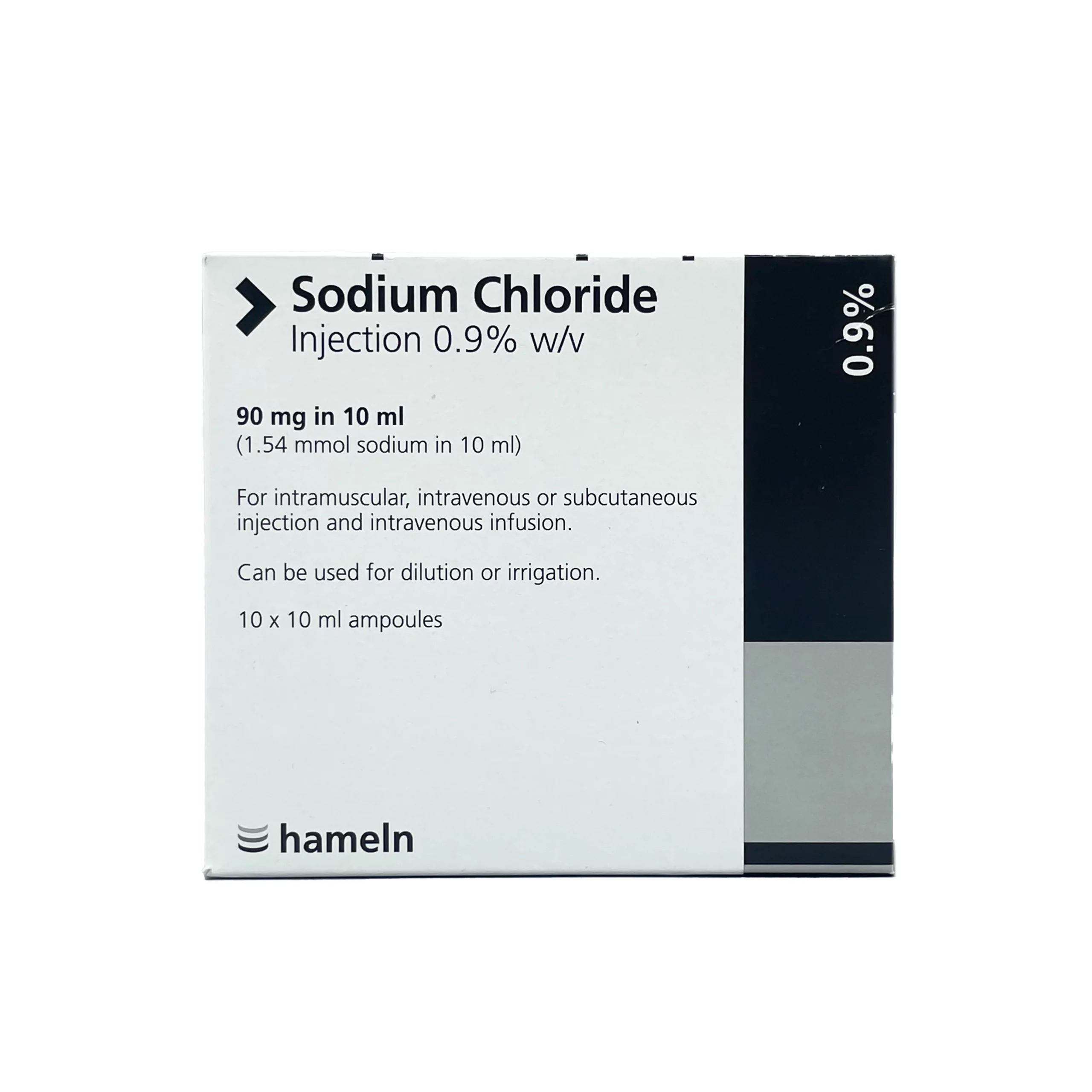 Sodium Chloride 0.9% vials (1x10ml)